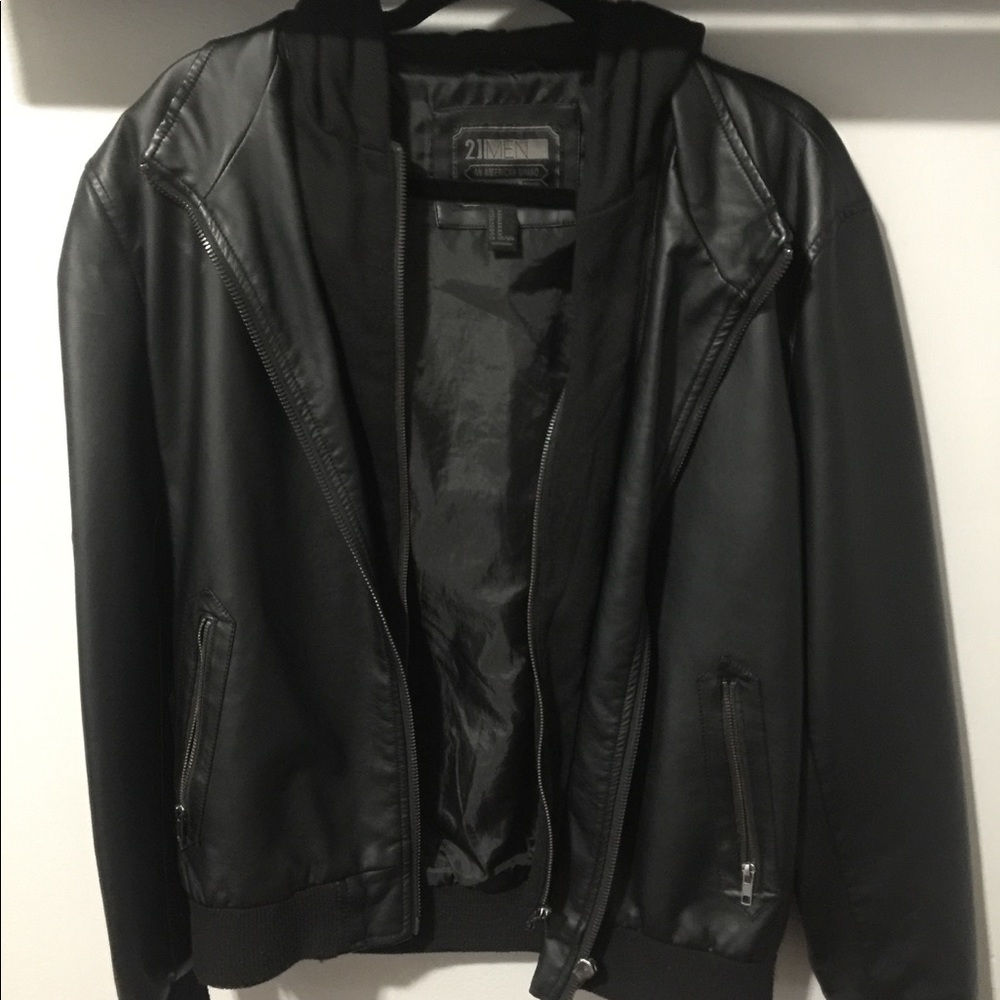 MEN leather jacket